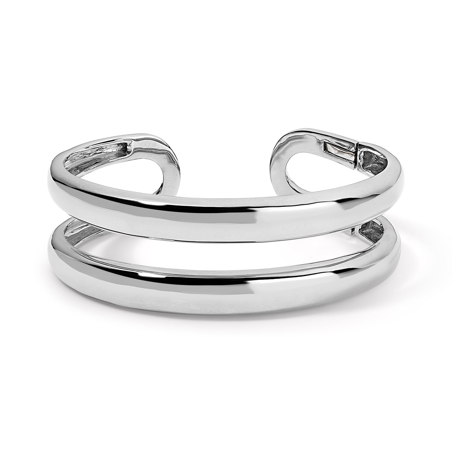 Sterling Silver Madison Double Domed Cuff