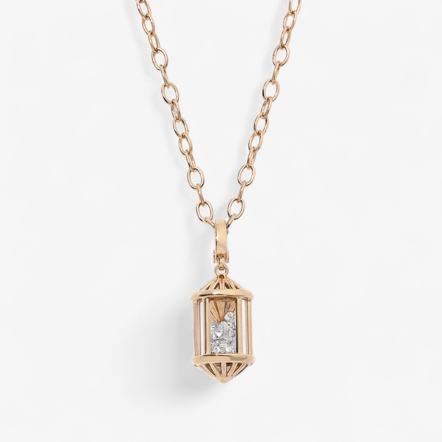 Diamond Sachet Pendant