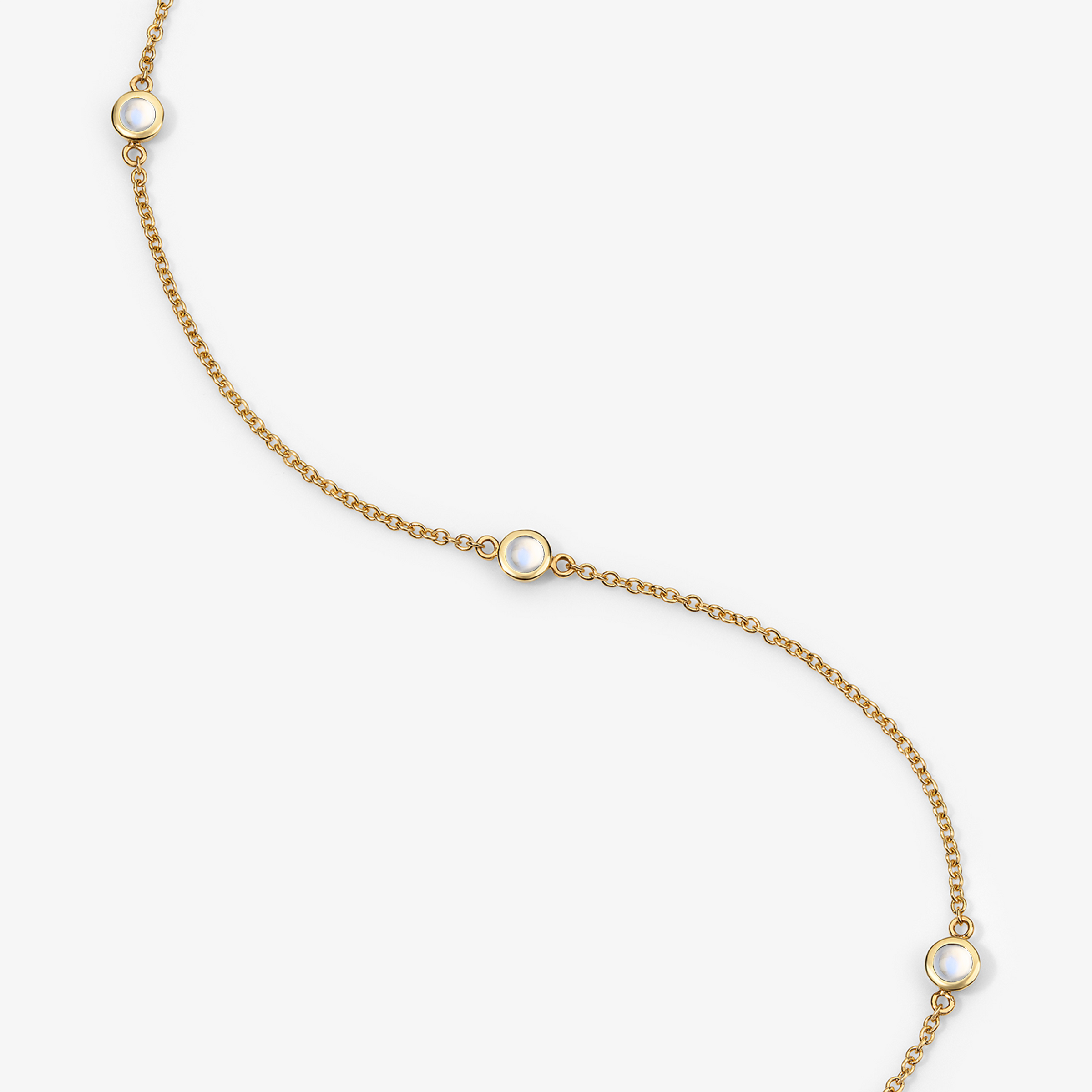 Margot Birthstone Bezel Anklet