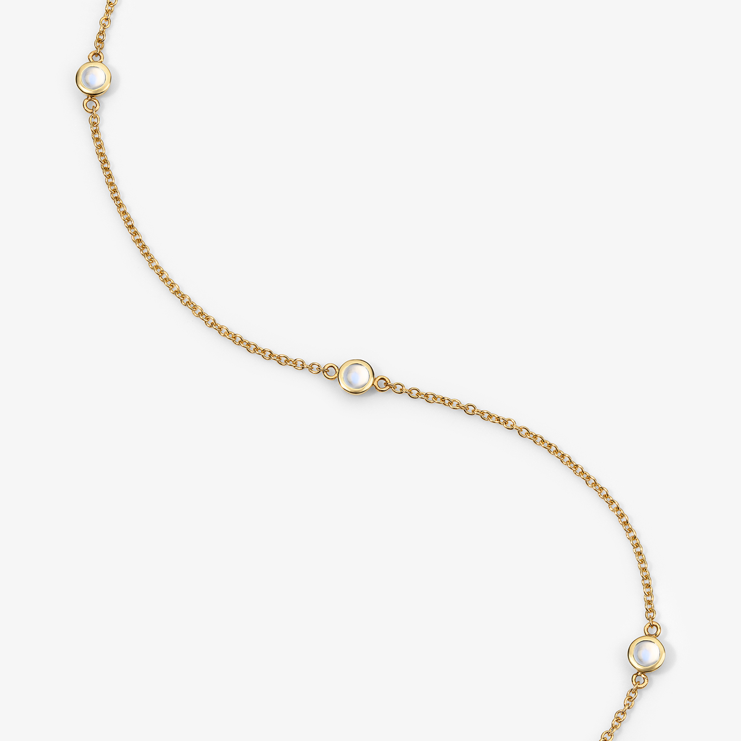 Margot Birthstone Bezel Anklet