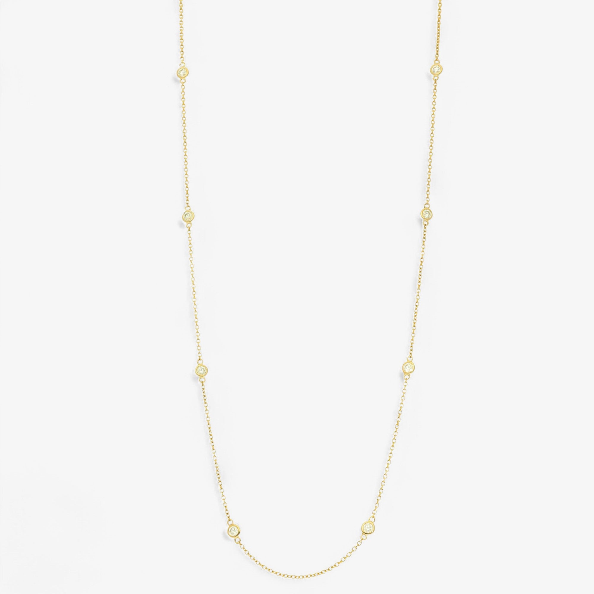 Margot 8 Stone Diamond Necklace
