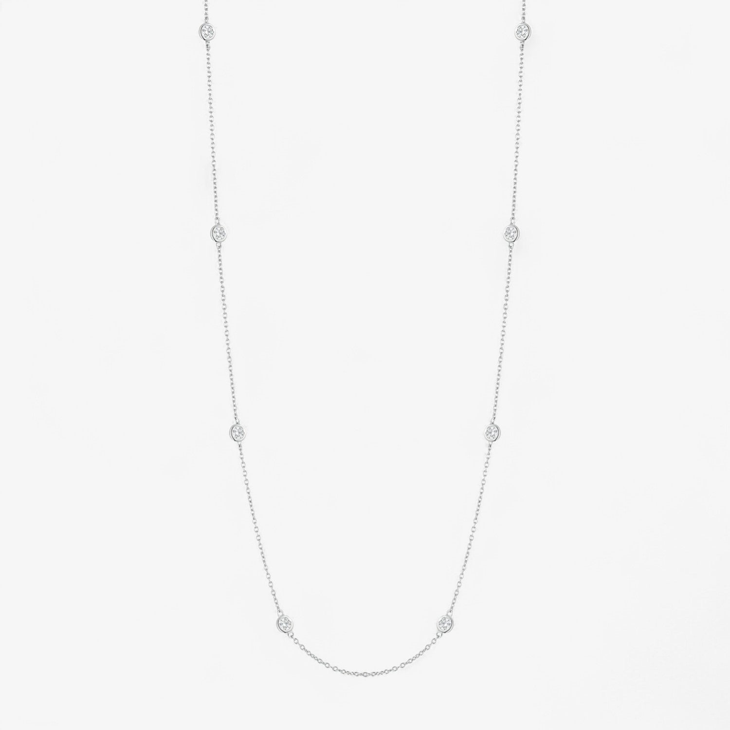 Margot 8 Stone Diamond Necklace