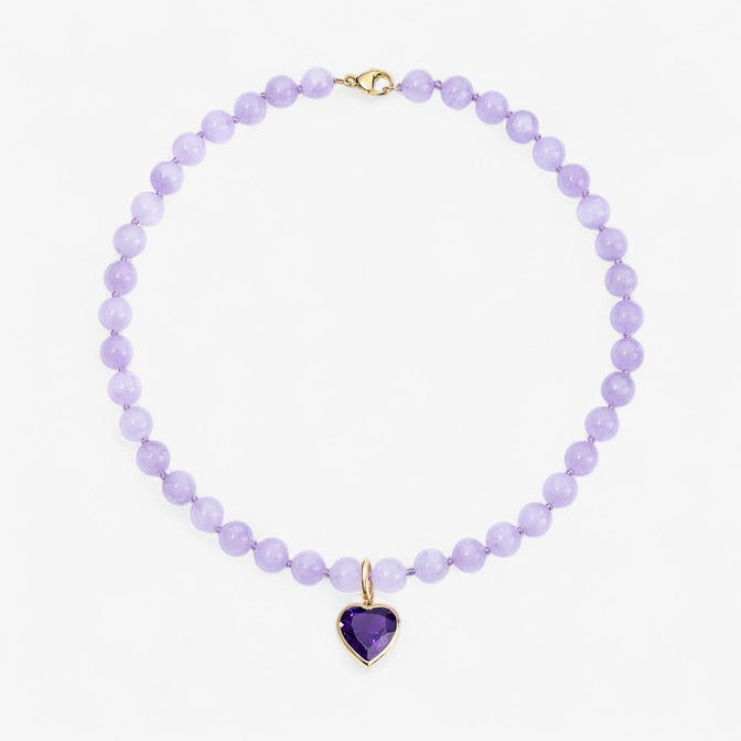 Cape Amethyst Beaded Necklace