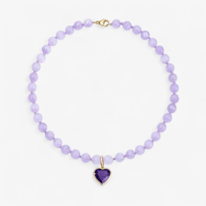Cape Amethyst Beaded Necklace