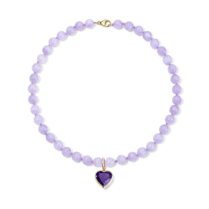 Cape Amethyst Beaded Necklace