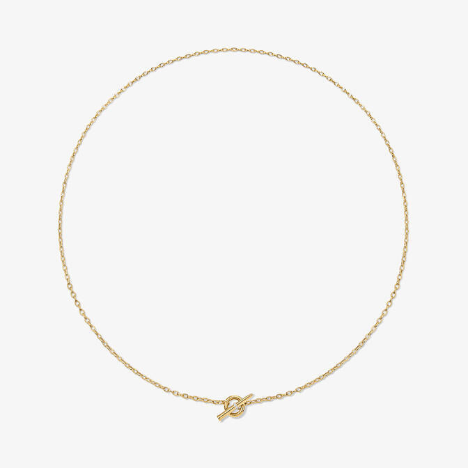 Cocktail Chain Necklace with Toggle
