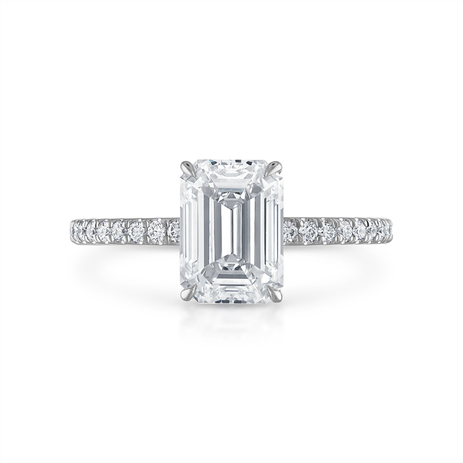 2.01CT Emerald Cut + Choose Your Setting