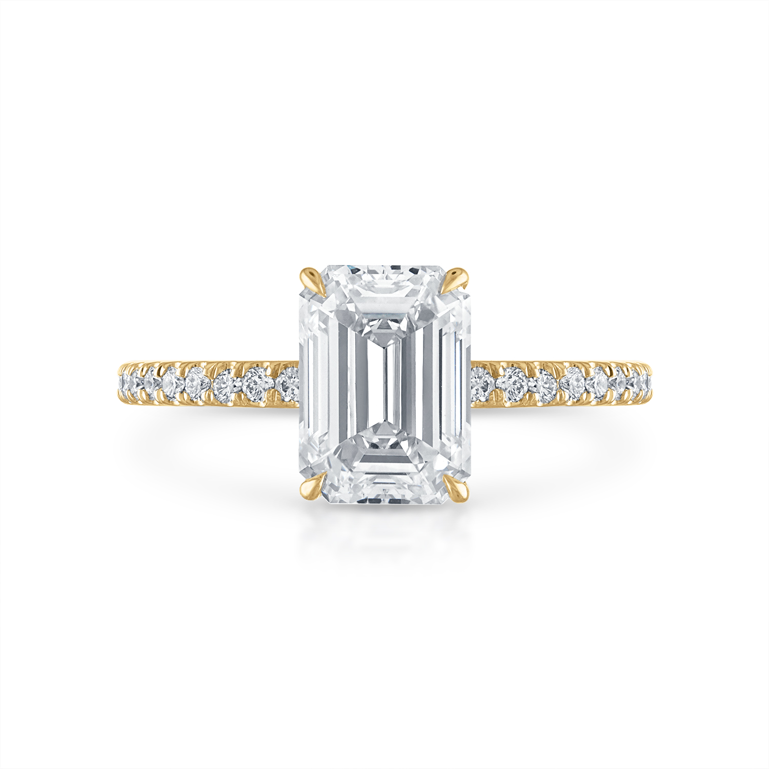 2.01CT Emerald Cut + Choose Your Setting