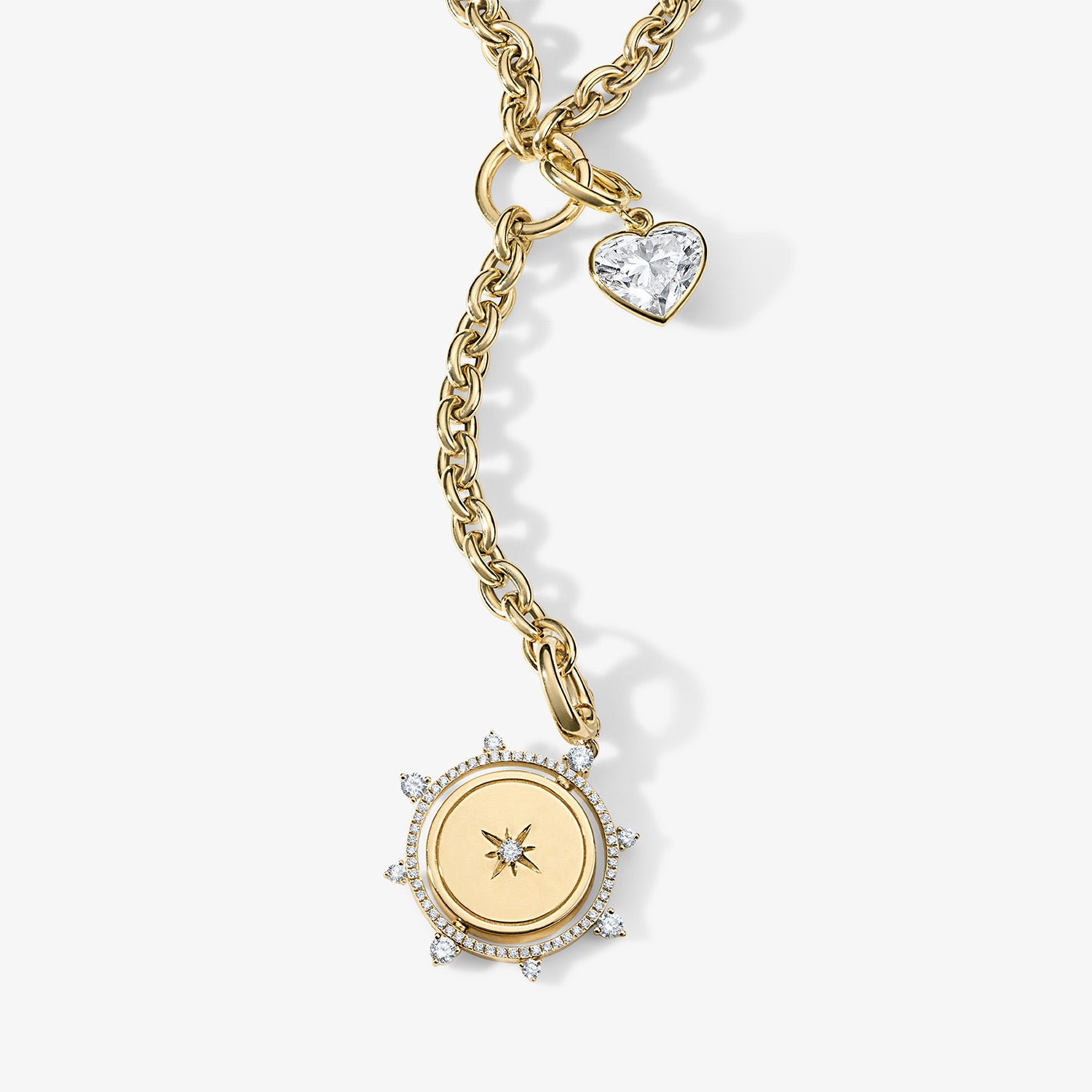 Grace Diamond Spinner Pendant