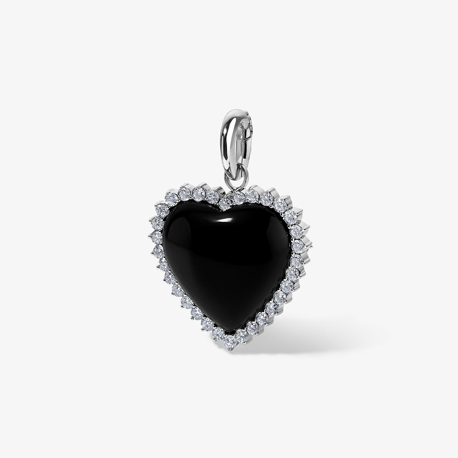 Grace Black Onyx Heart Pendant
