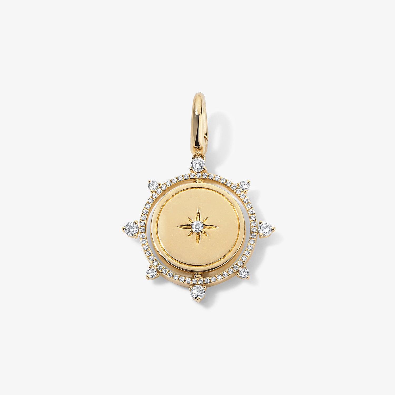 Grace Diamond Spinner Pendant