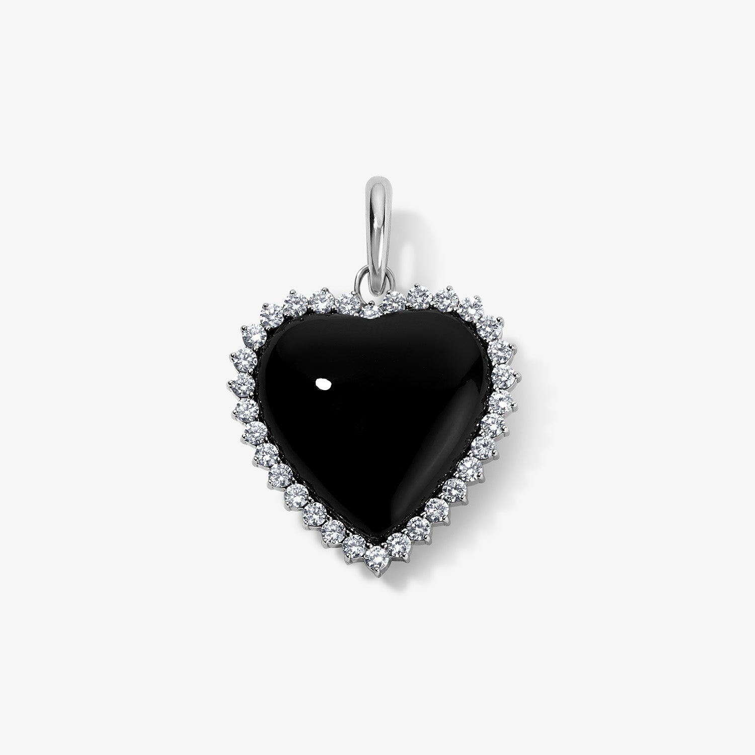 Grace Black Onyx Heart Pendant