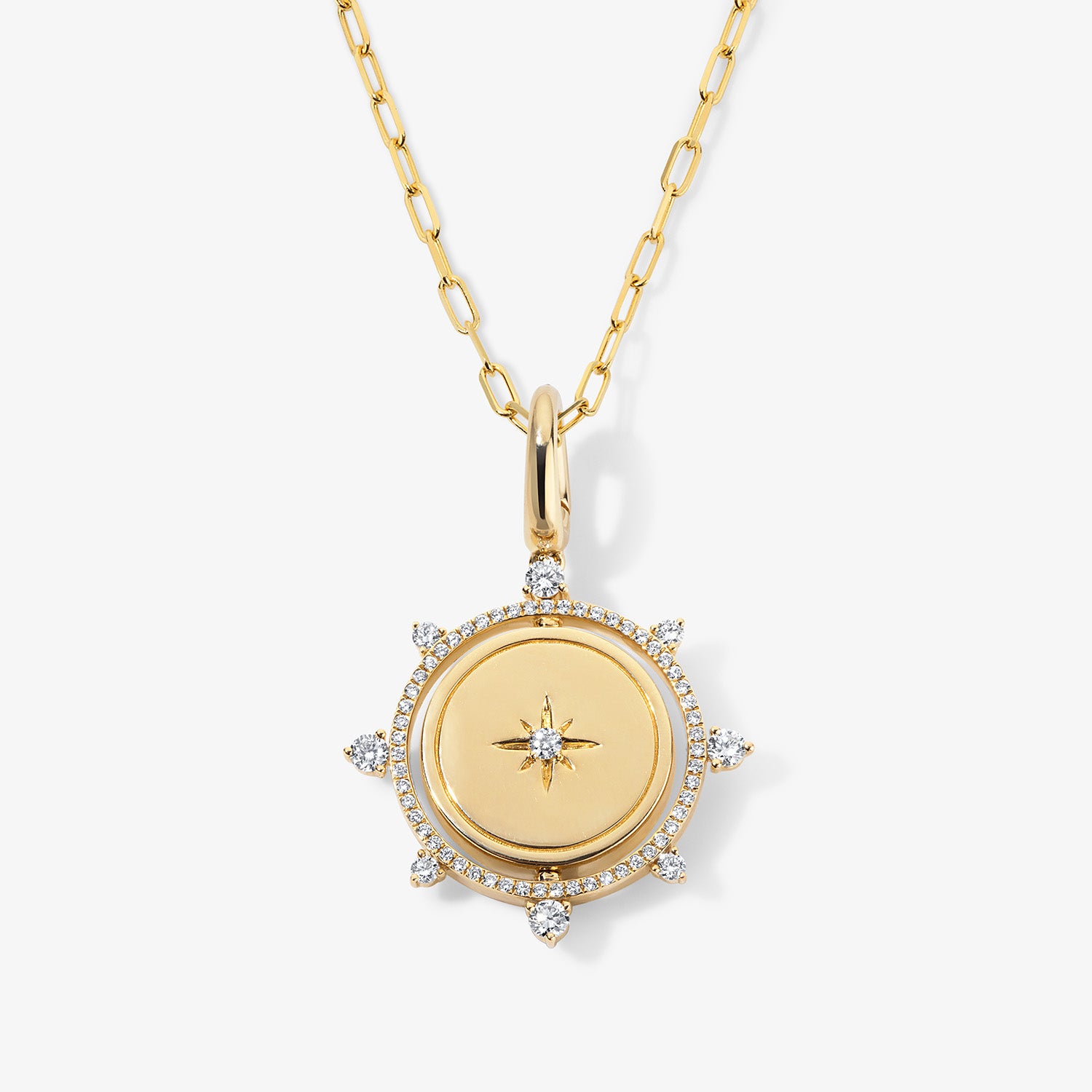 Grace Diamond Spinner Pendant