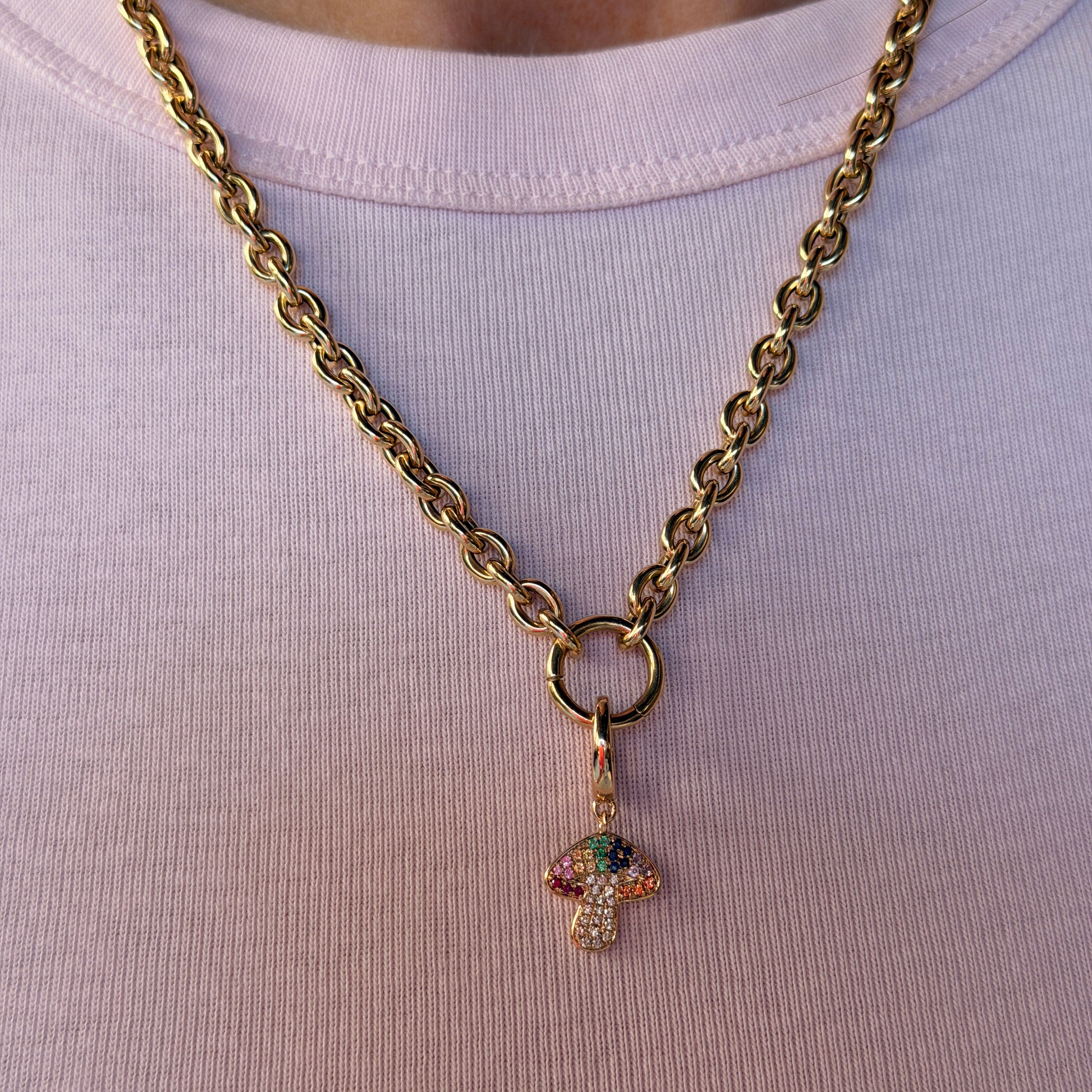 Vault Sale: Rainbow Mushroom Token Charm
