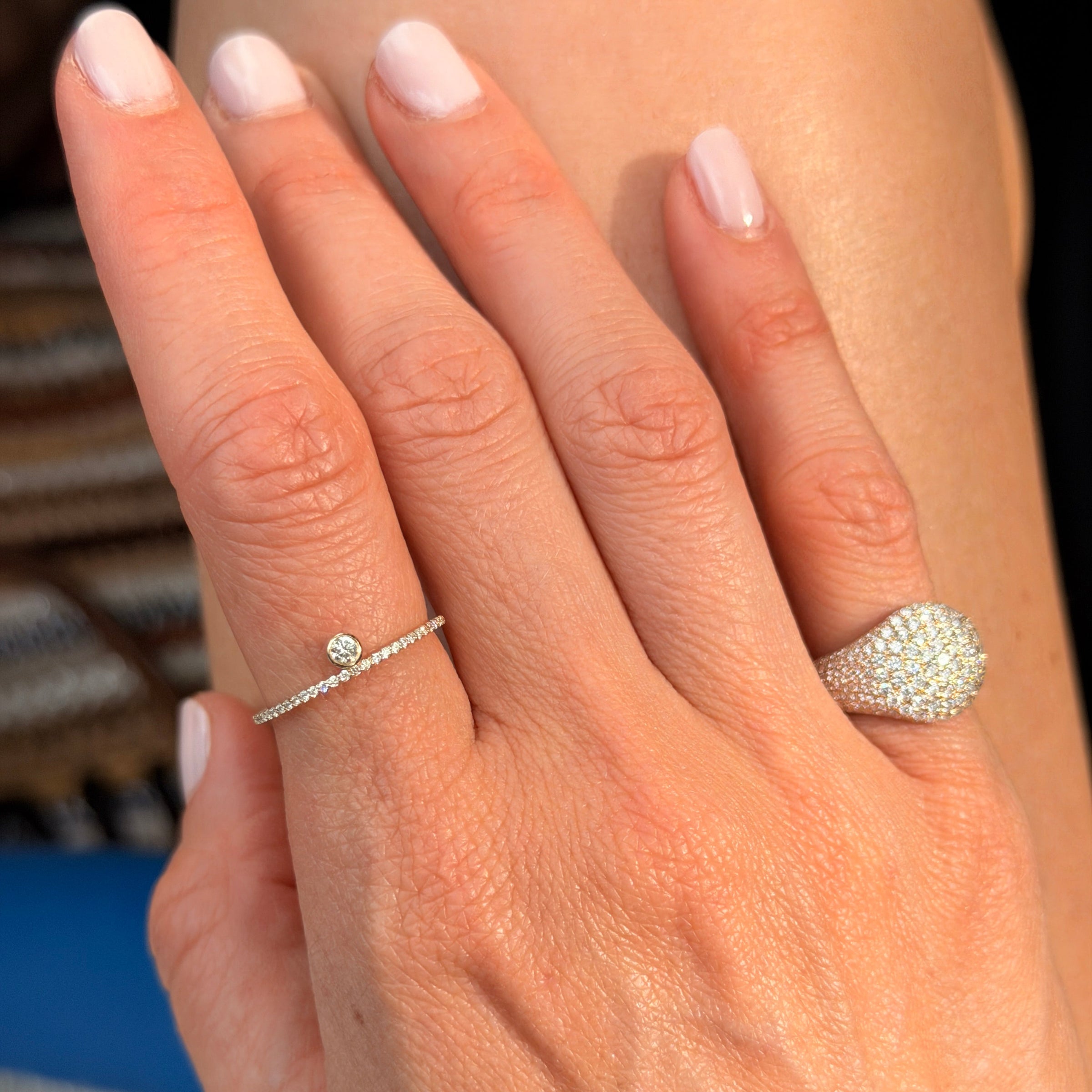 Dakota Ring with Round Diamond