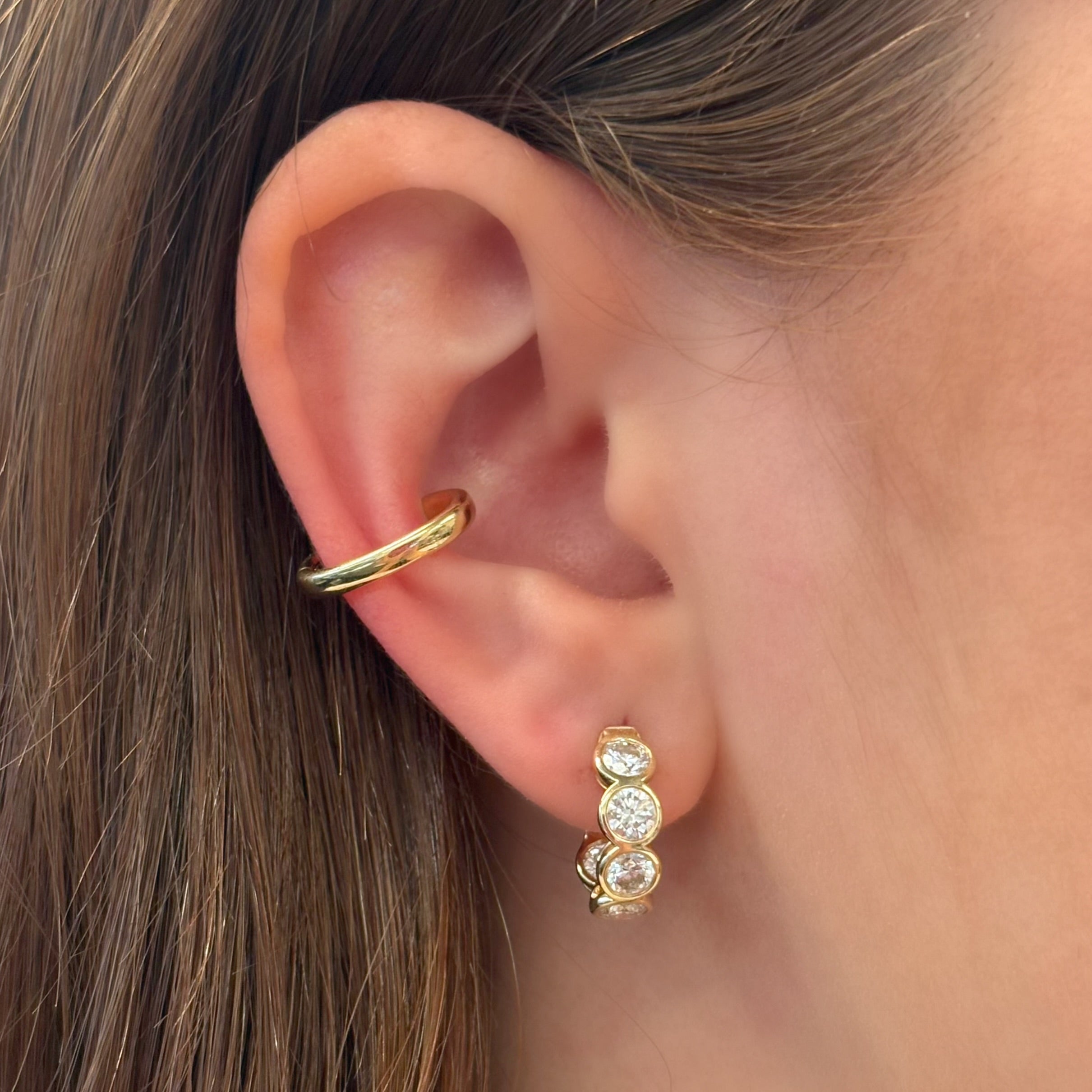 Ivy Gold Ear Cuff