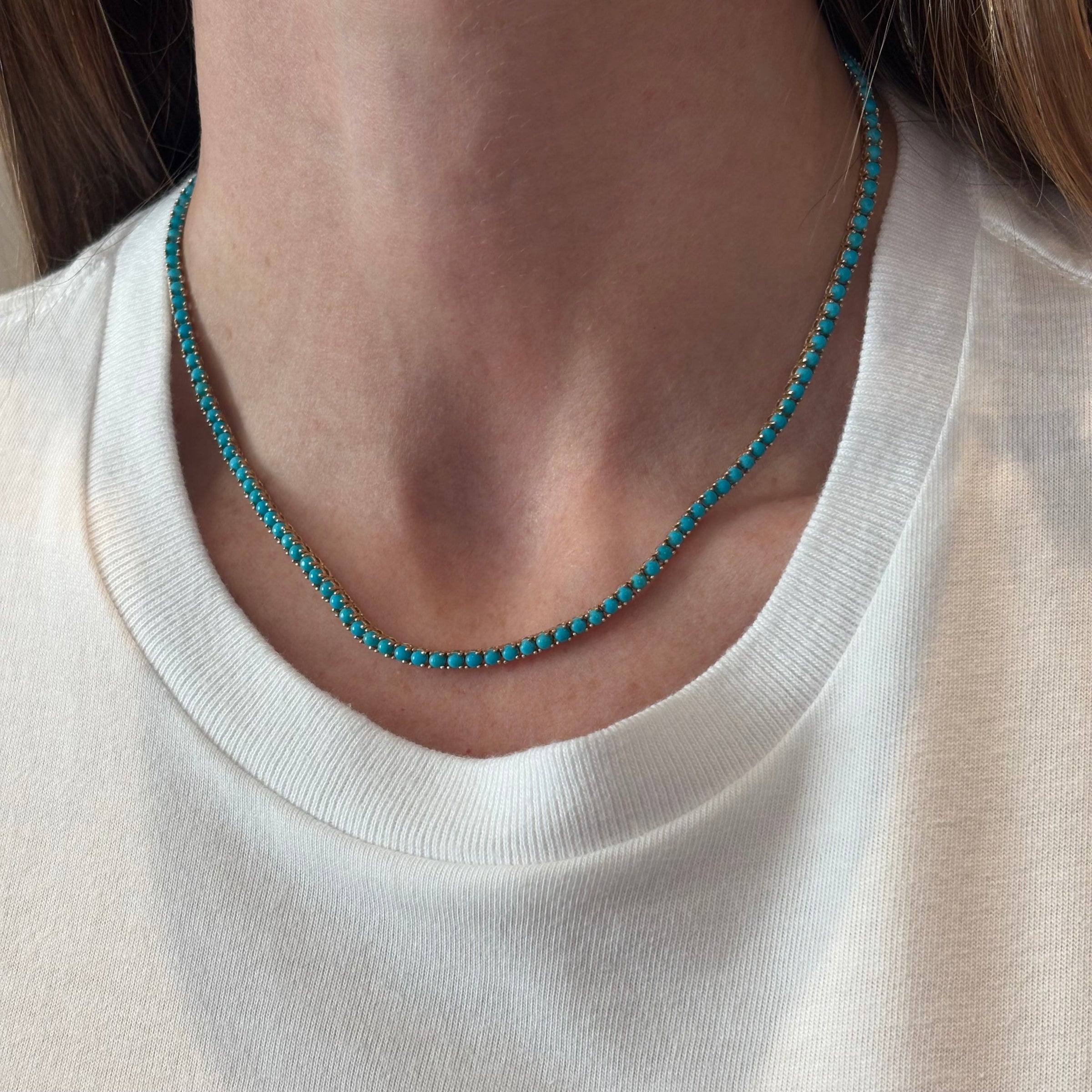 Dakota Tennis Necklace