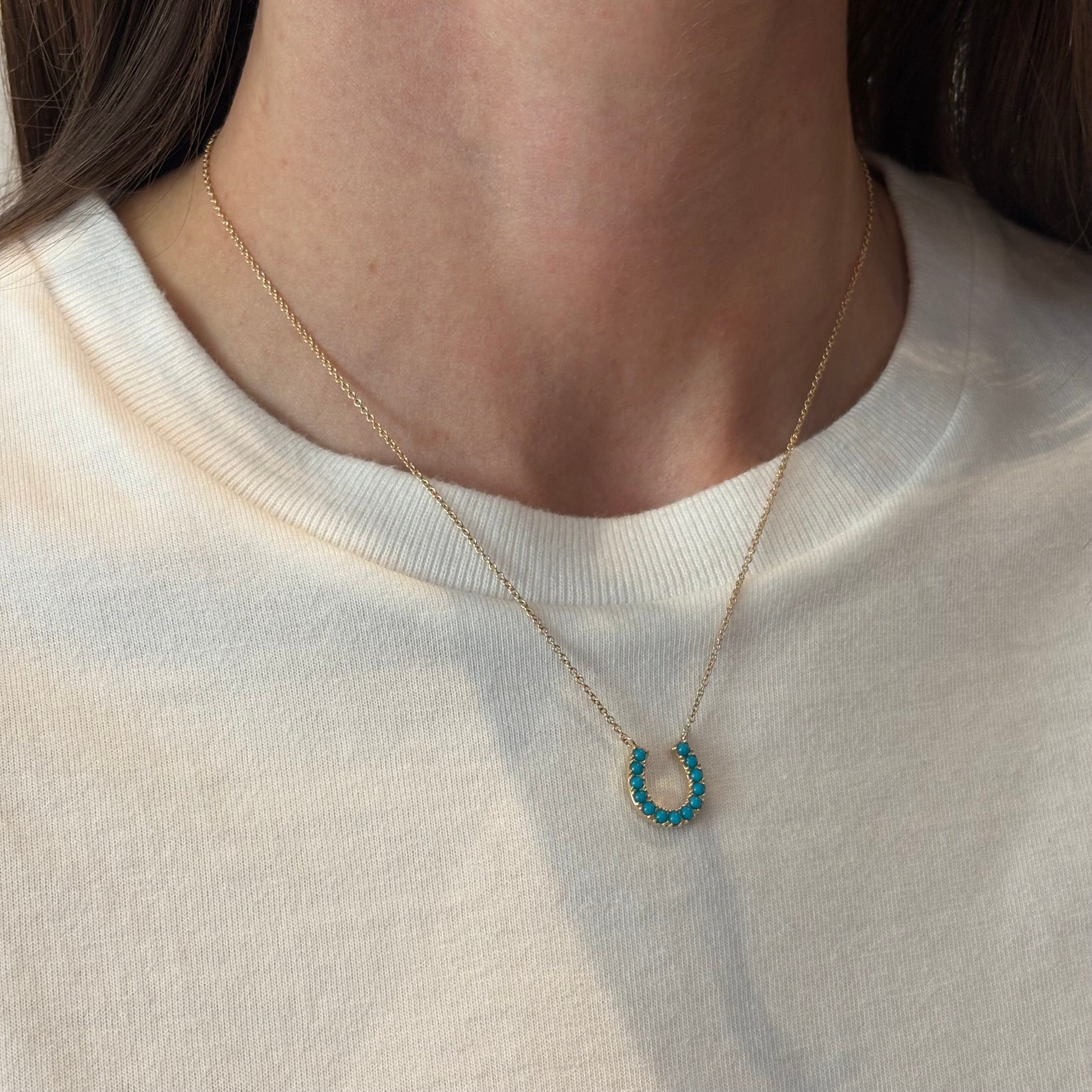 Dakota Horseshoe Necklace