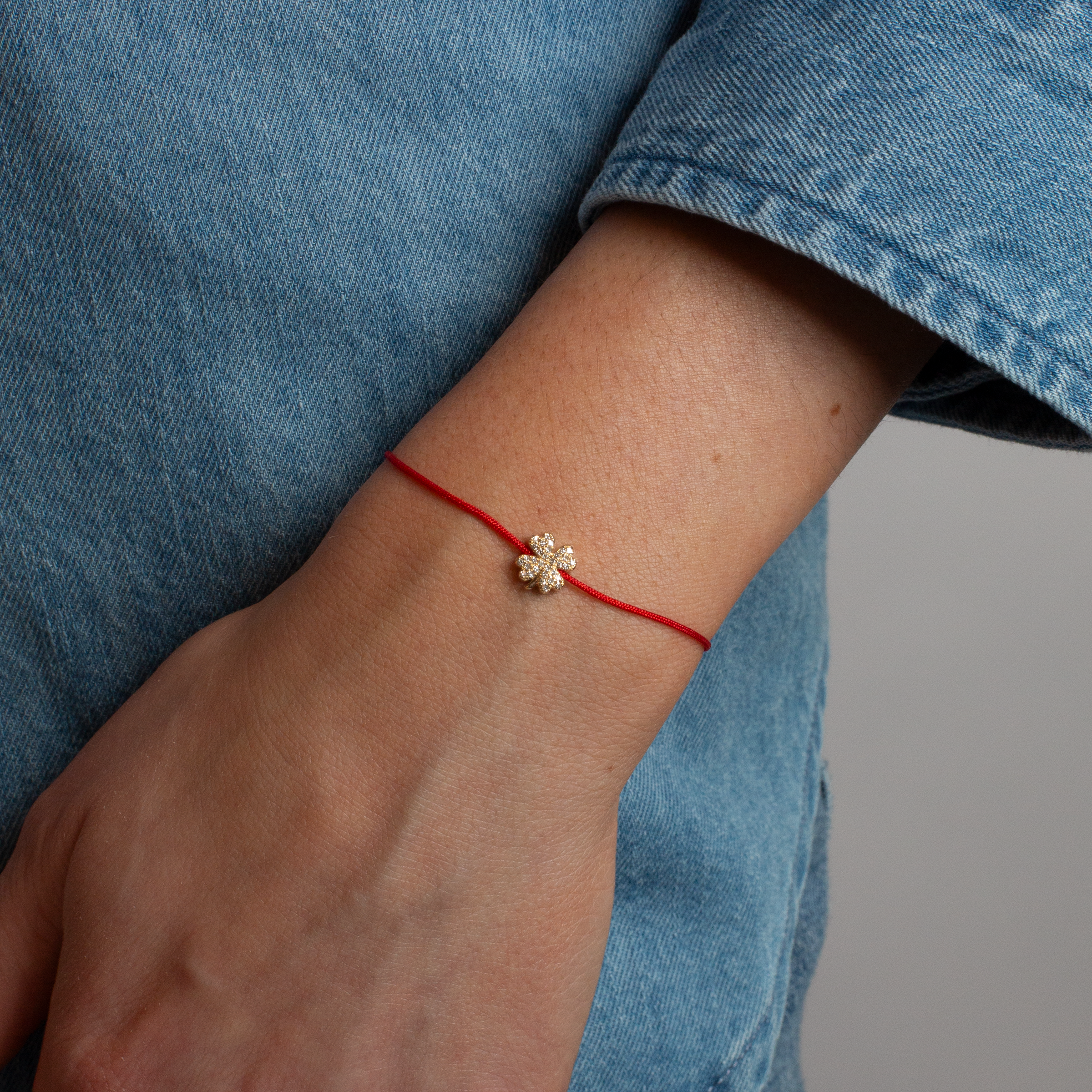 Token Clover I AM bracelet