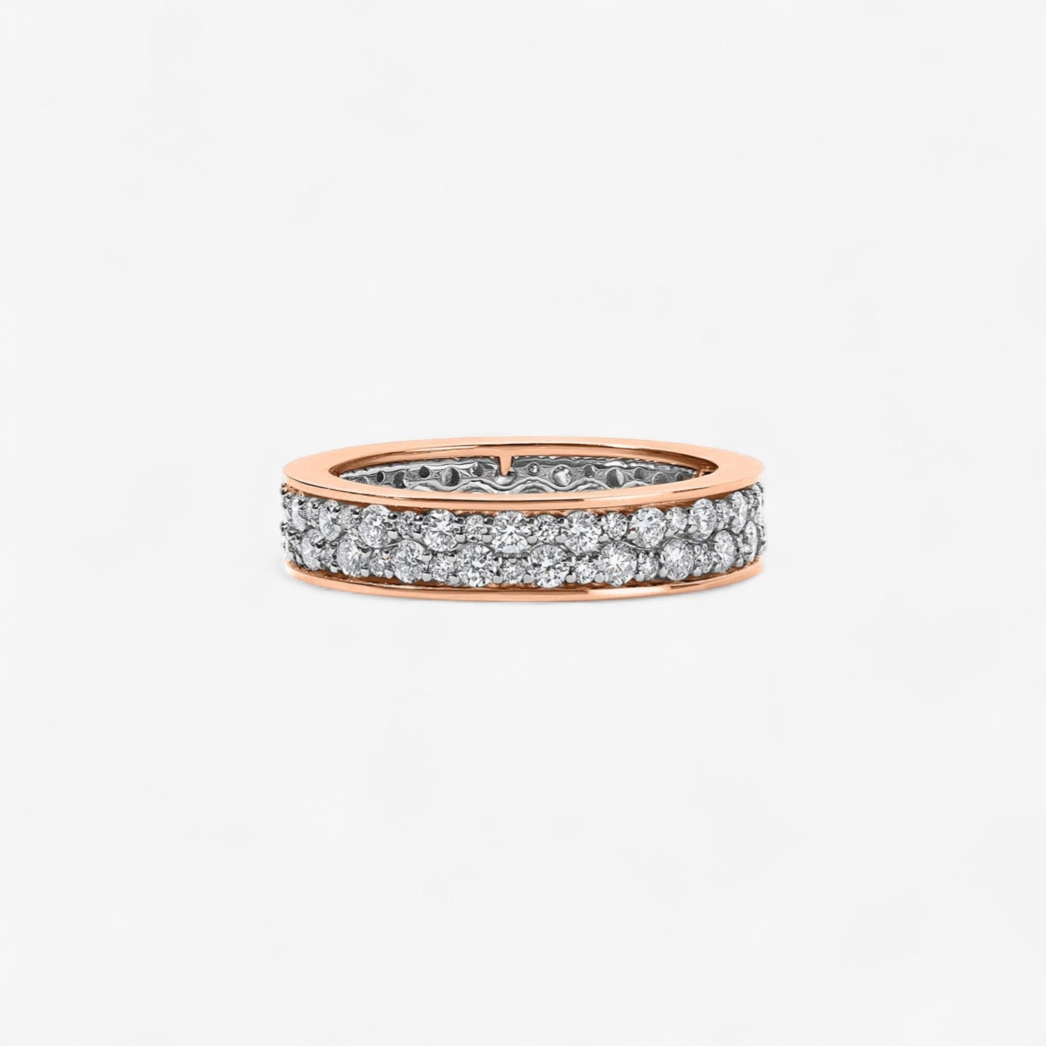 Mini Scalloped Diamond Stack Rings