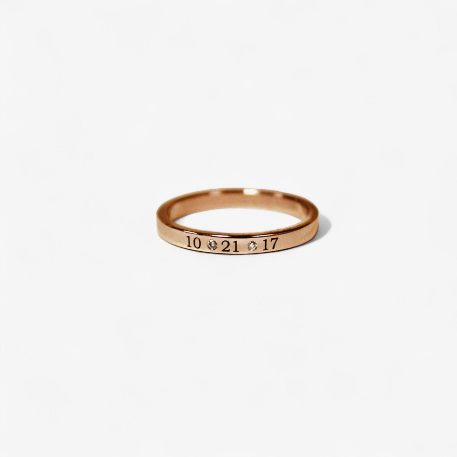 Personalized Gold Band