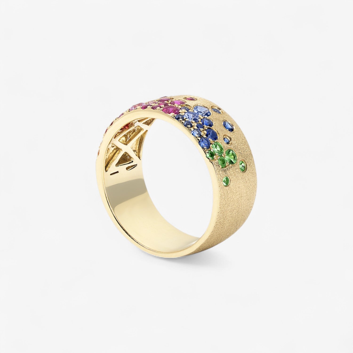 Indie Rainbow Thin Cigar Band