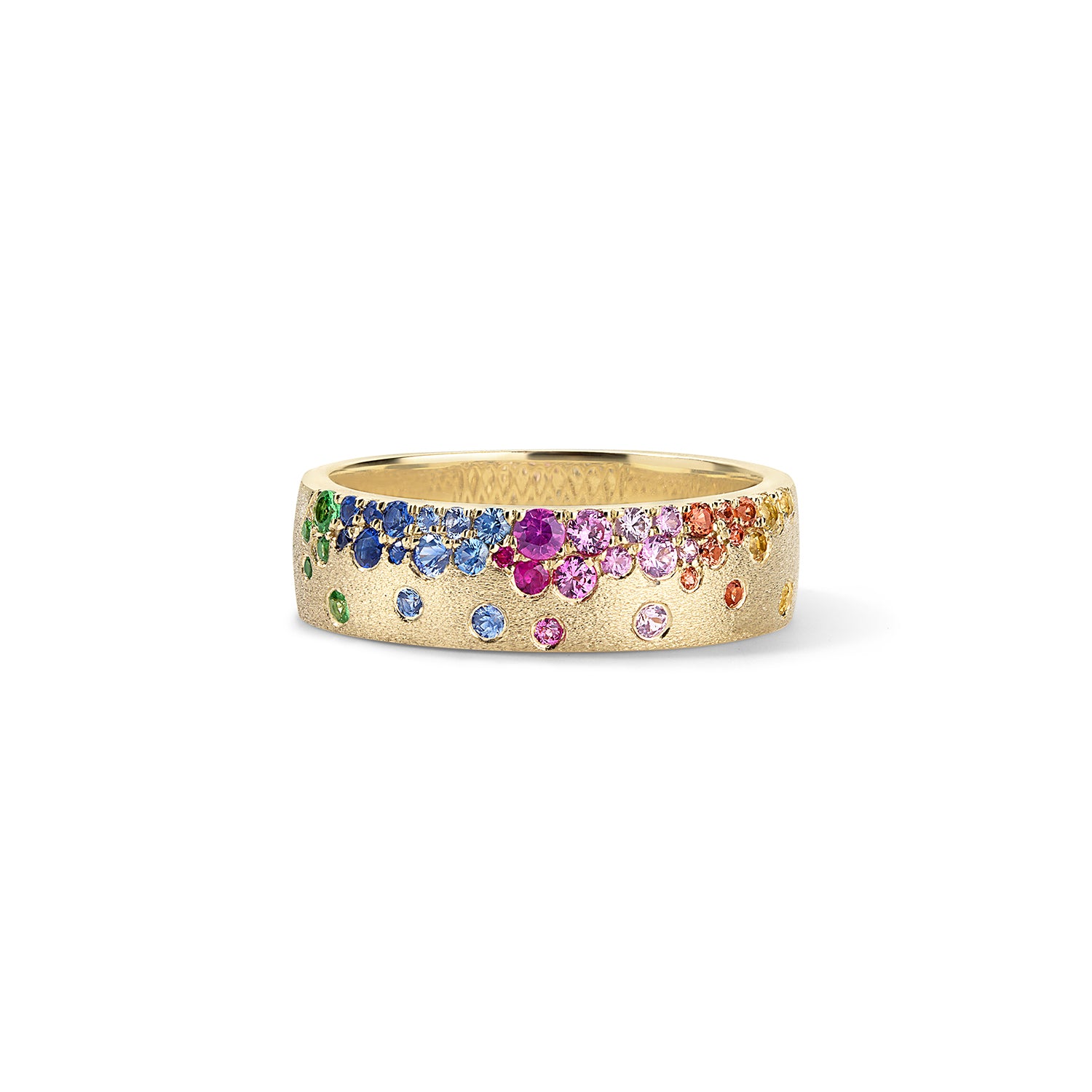 Scattered Rainbow Thin Cigar Band