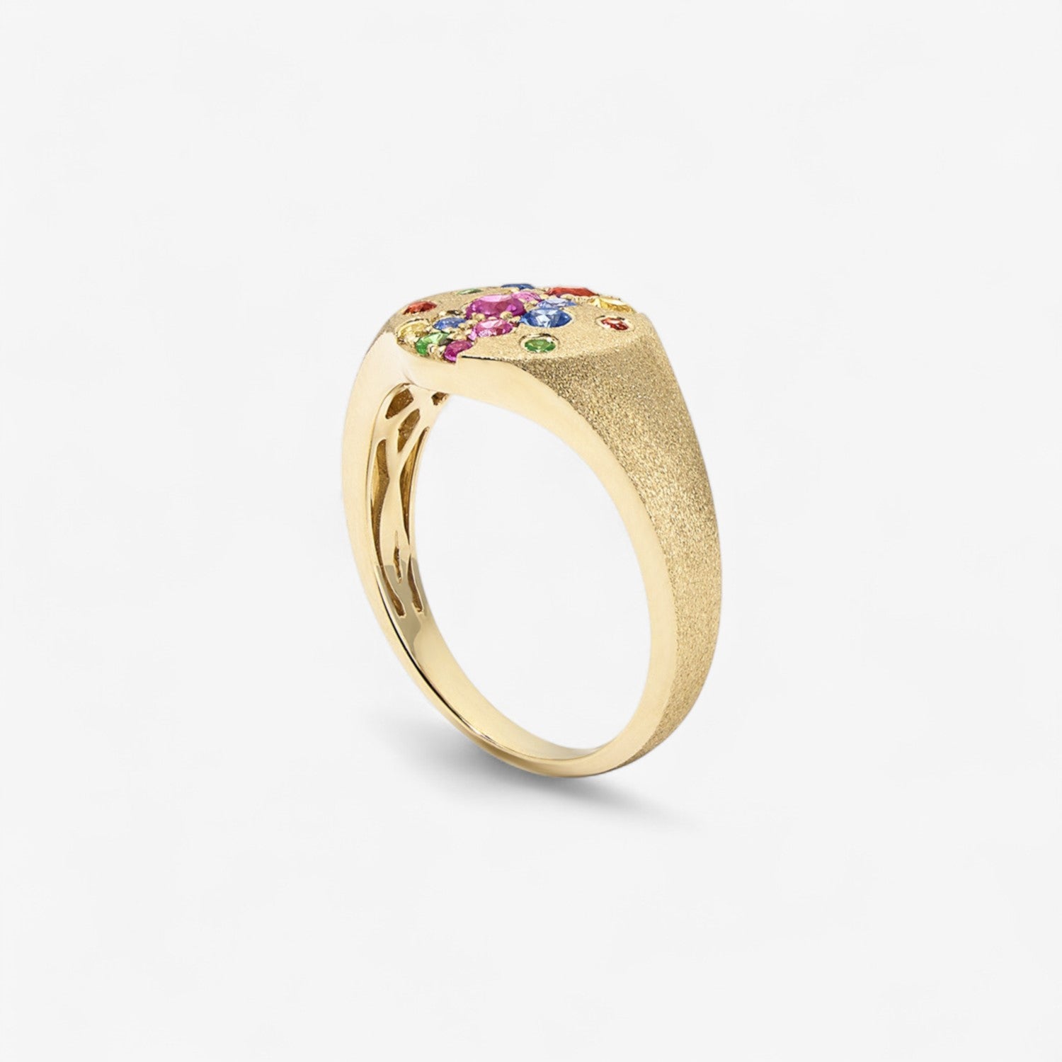 Indie Rainbow Pinky Ring