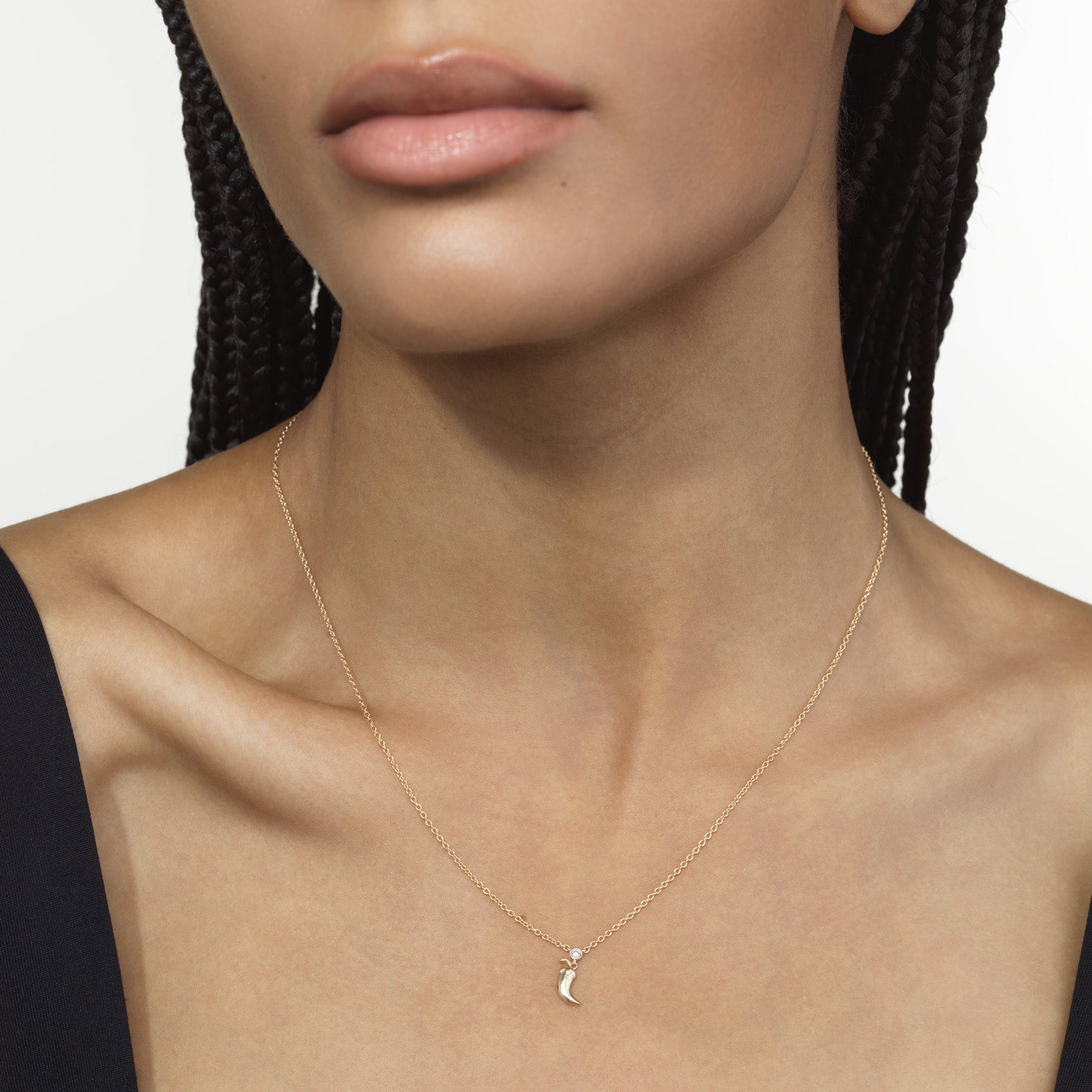 Cocktail Chili Pepper Chain Necklace