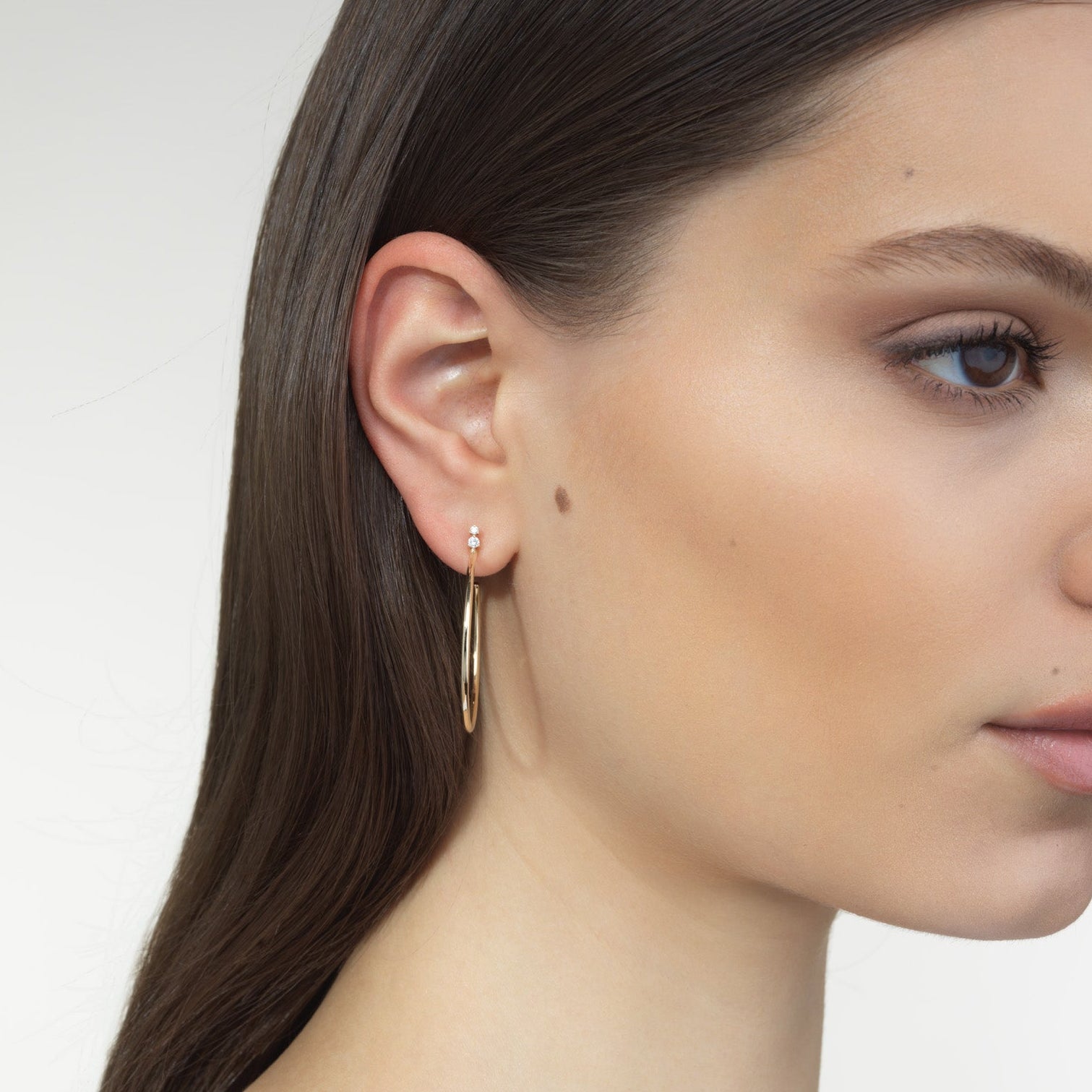 Celeste Petite Hoop Earrings