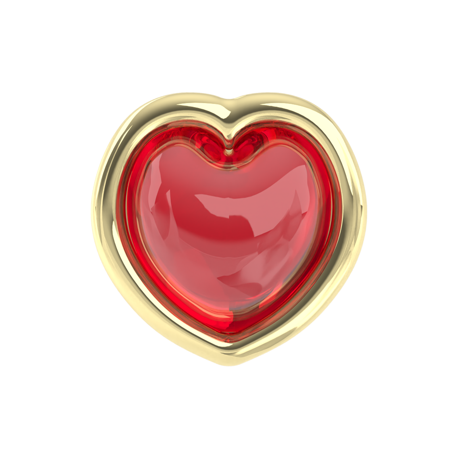 Cherry Bezel Slider Charm