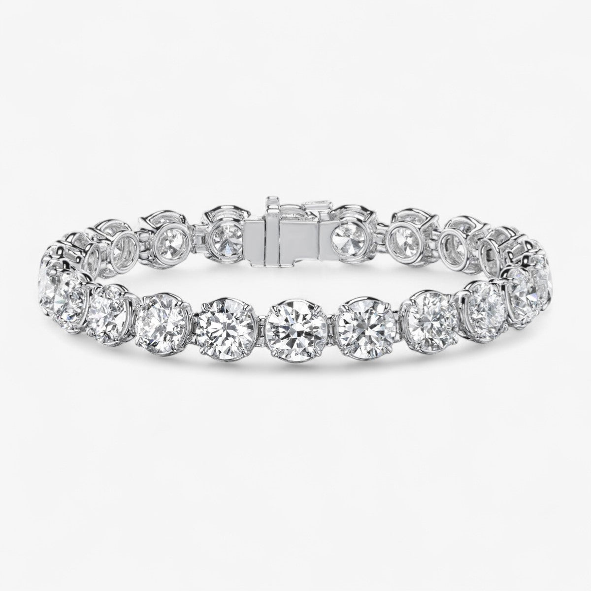 22CT Diamond Tennis Bracelet