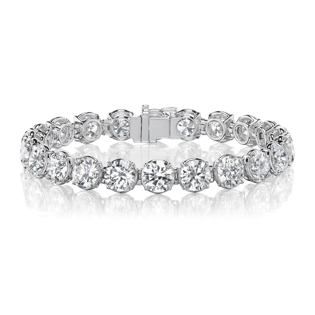 22CT Diamond Tennis Bracelet