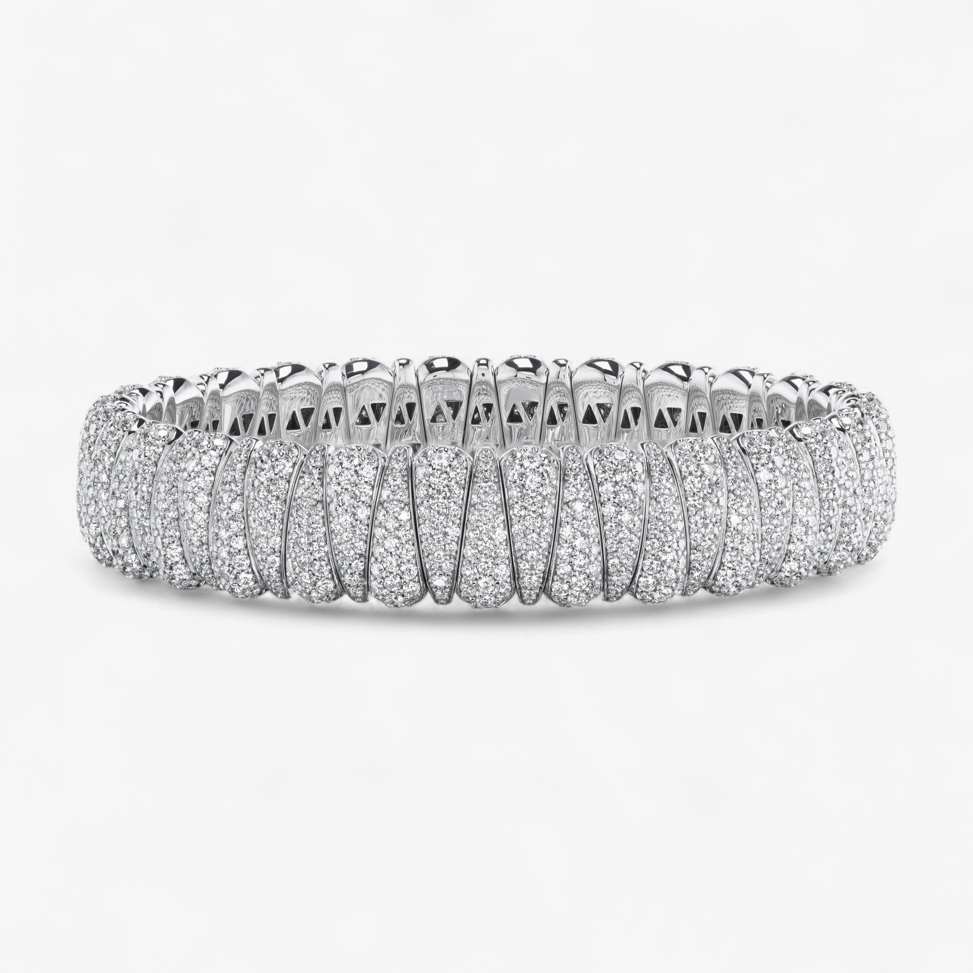 Diamond Alternating Stretch Bracelet