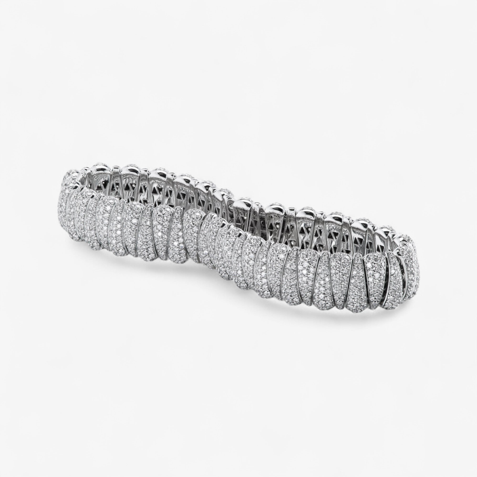 Diamond Alternating Stretch Bracelet