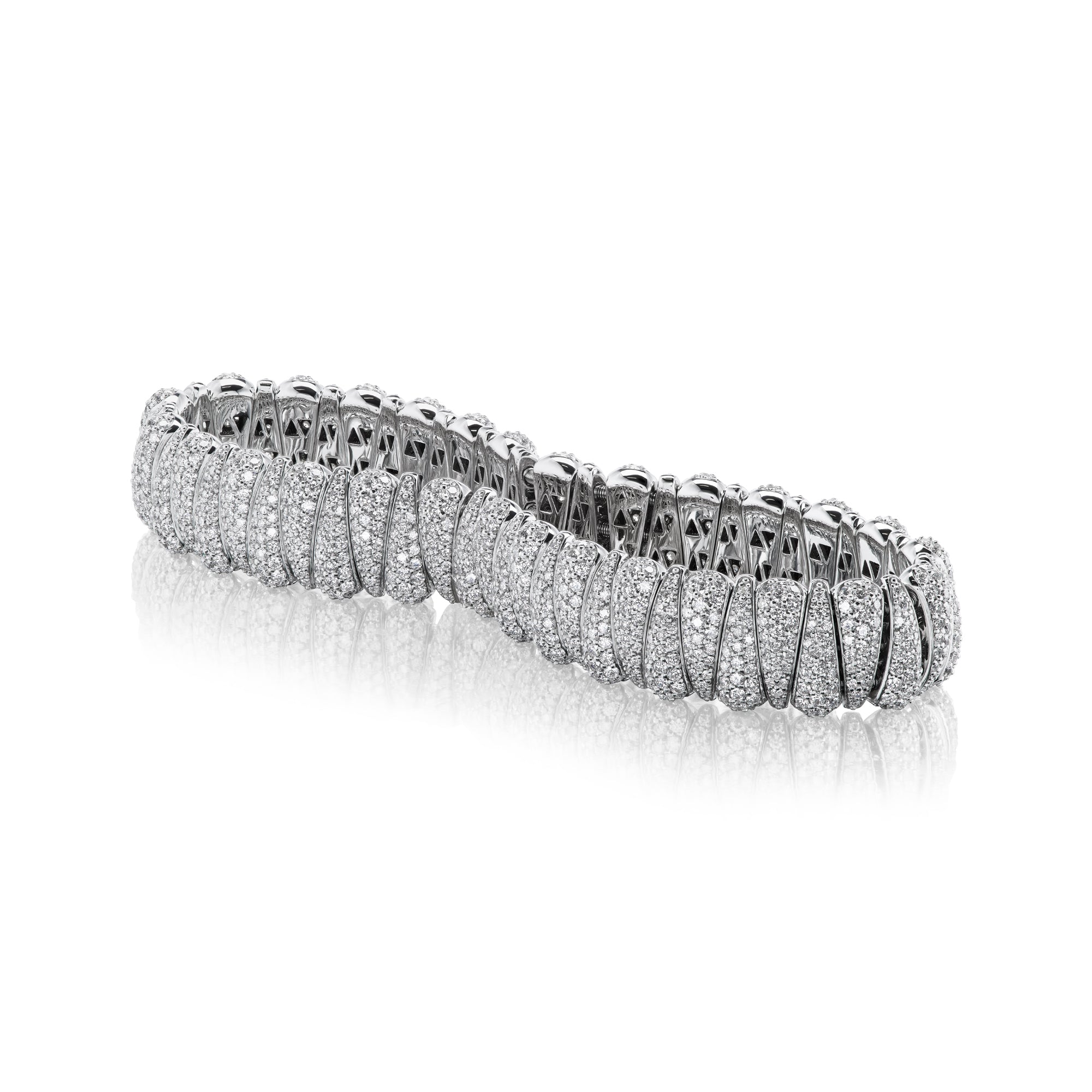 Diamond Alternating Stretch Bracelet