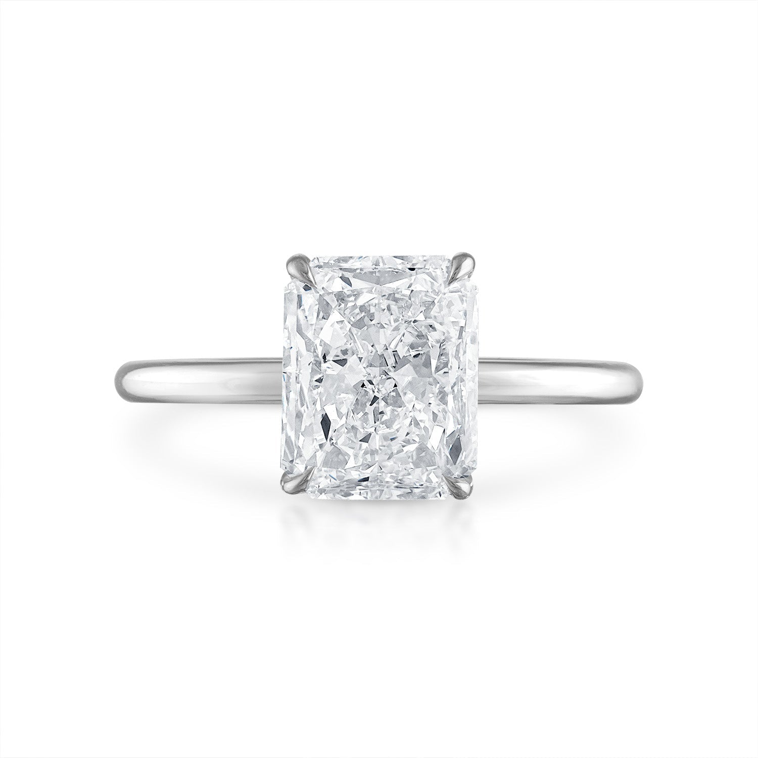 3.02CT Radiant Cut + Choose Your Setting