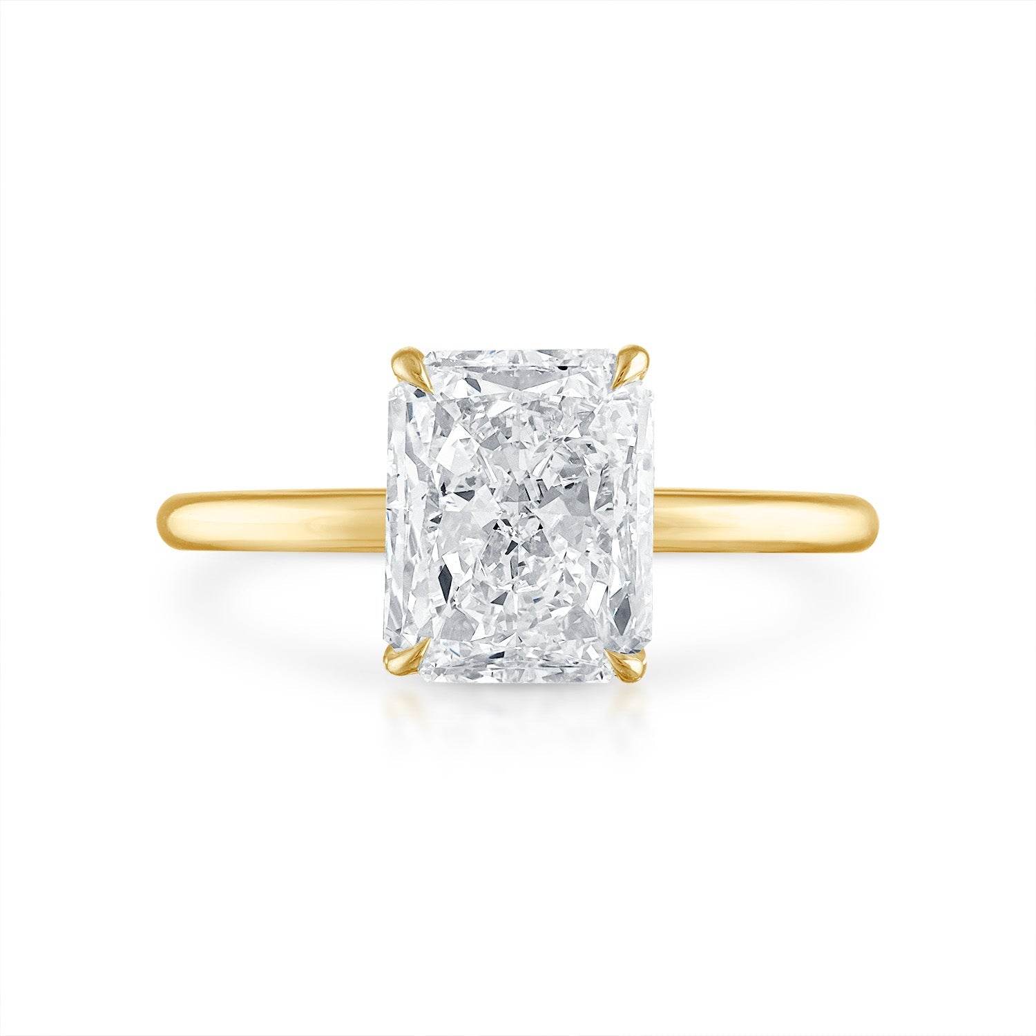 3.02CT Radiant Cut + Choose Your Setting