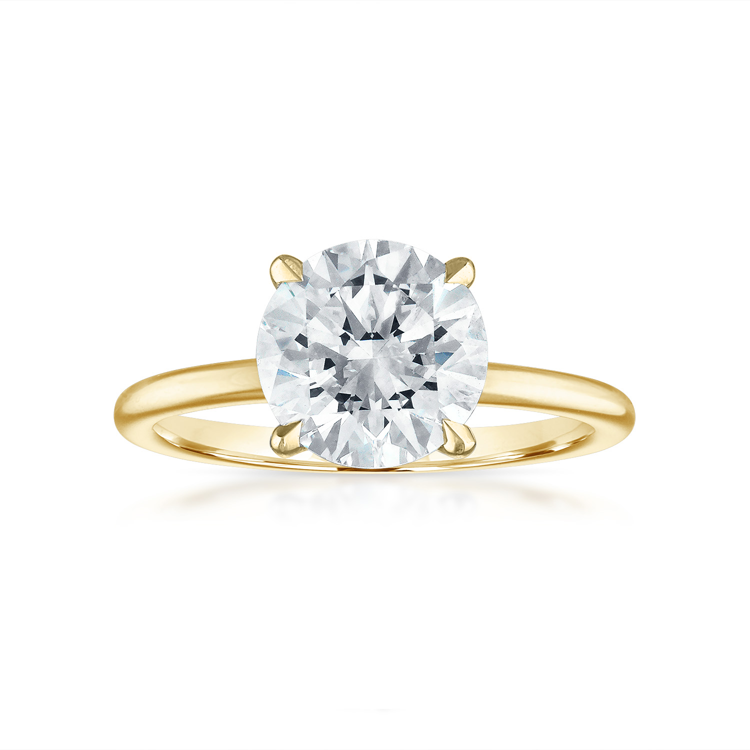 2.11CT Round Brilliant Cut + Choose Your Setting