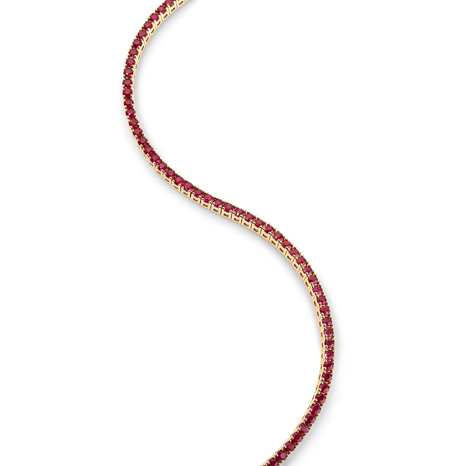 Ruby Tennis Bracelet