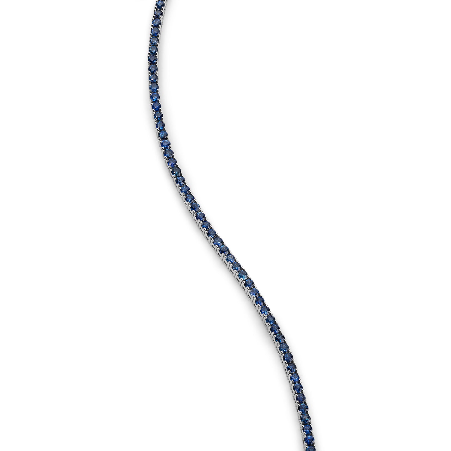 Blue Sapphire Tennis Bracelet