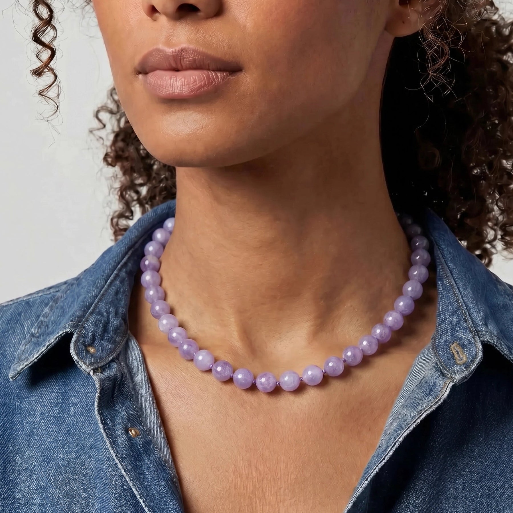 Kendall Cape Amethyst Beaded Necklace