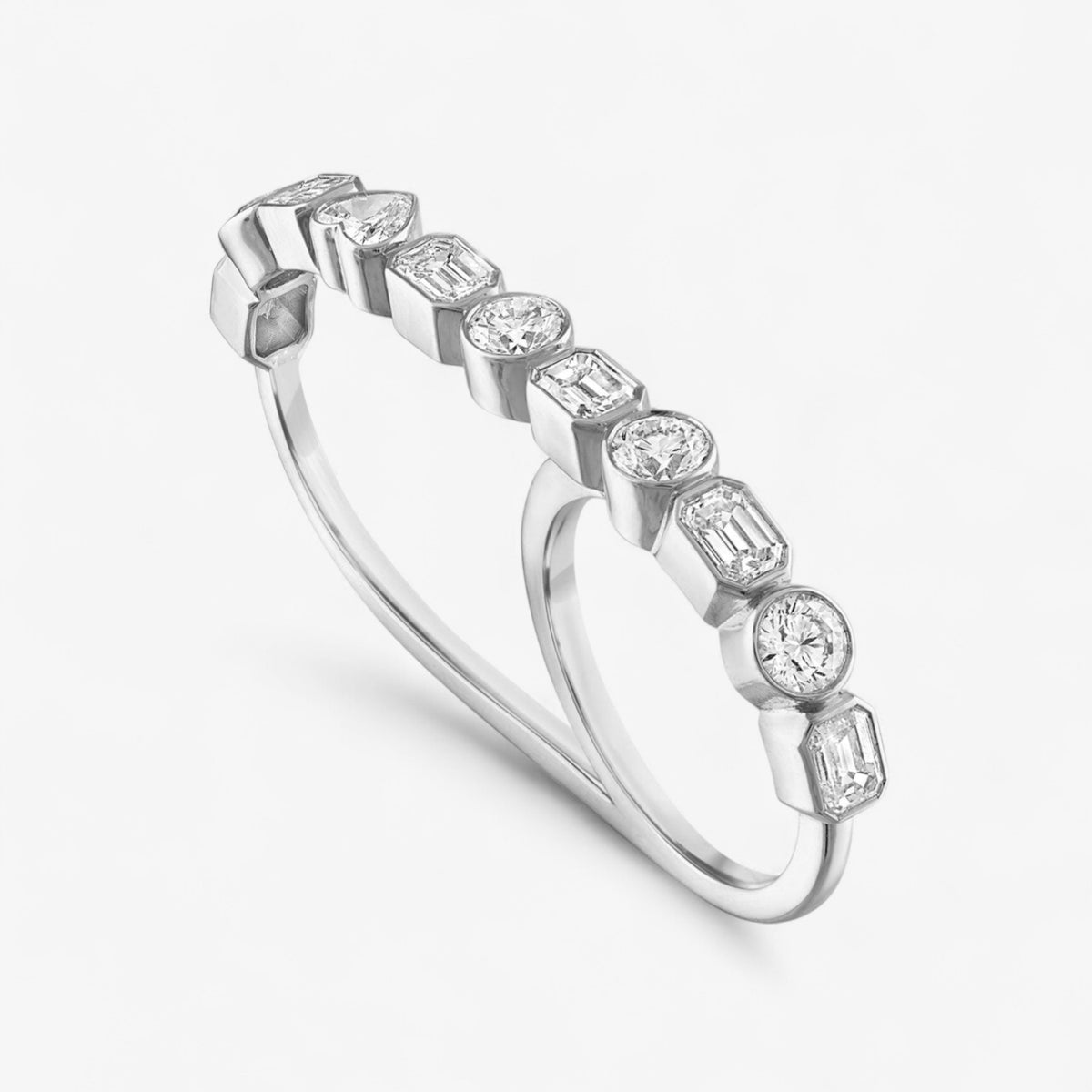 Undecided Two Finger Ring | Stephanie Gottlieb