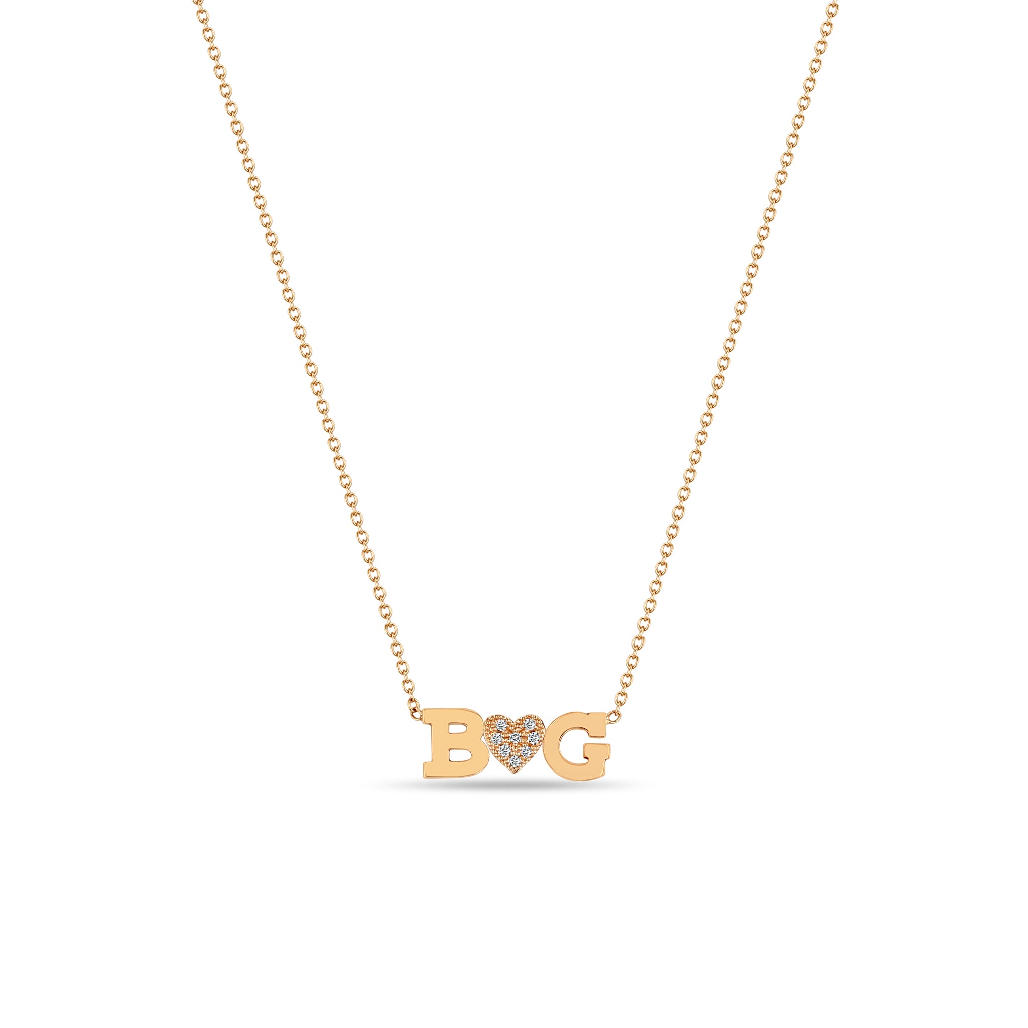 Buy Heart Initial Necklace for Women, 14K Gold Plated Cubic Zirconia Heart  Pendant Necklace, Dainty Initial Charm Necklace Alphabet Letter A to Z  Initial Jewelry for Women Girls Online at desertcartINDIA