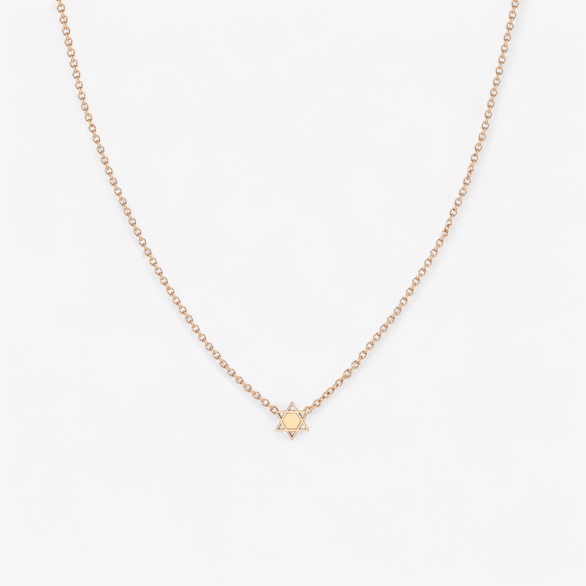 Itty Bitty Star of David Necklace