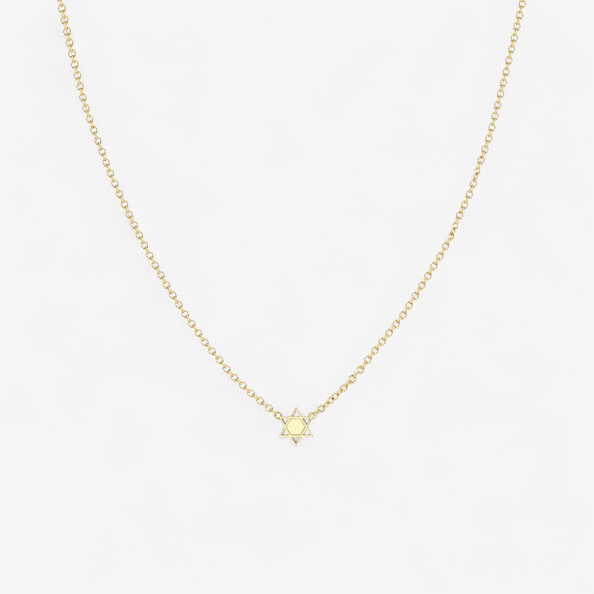 Itty Bitty Star of David Necklace