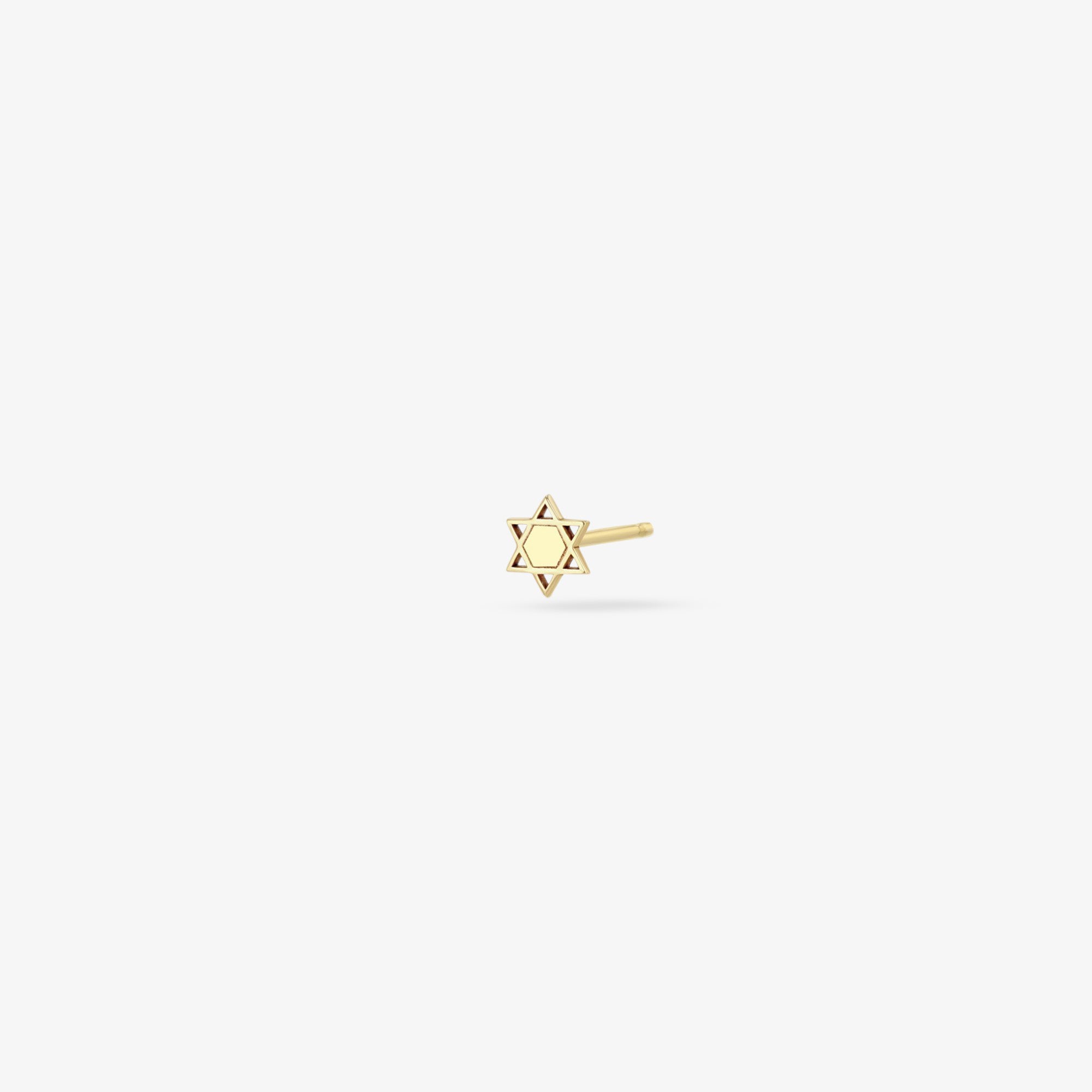 Itty Bitty Star of David Stud