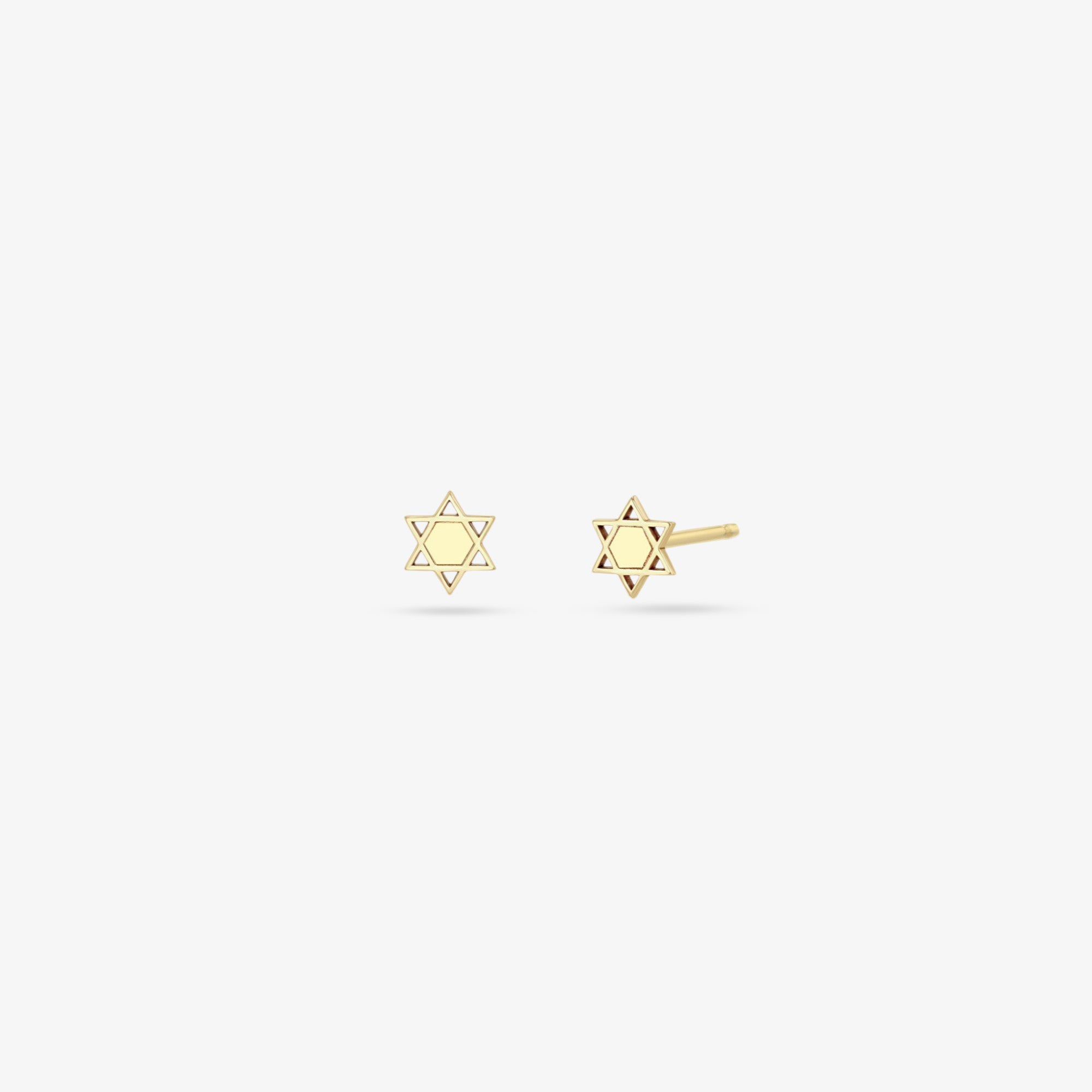 Itty Bitty Star of David Stud