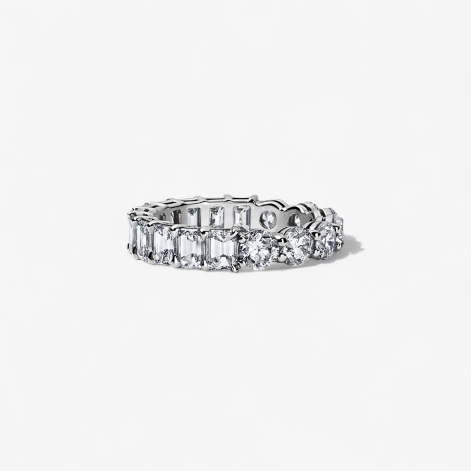 Emerald Round Undecided® Band 4.78ct