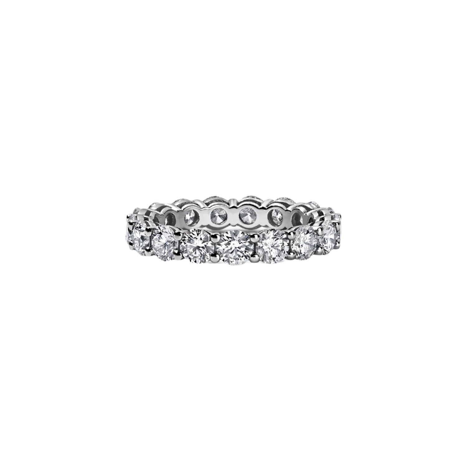 Round Eternity Band 3.03ct